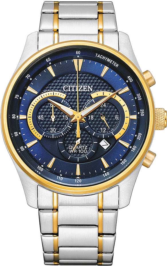 Citizen AN8194-51L Men's Watch • Chronograph • Stainless Steel