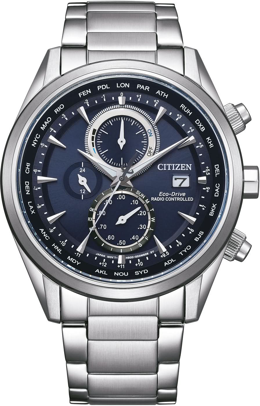 Citizen Radio-Controlled AT8260-85L Men's Watch • Eco-Drive • Sapphire Glass