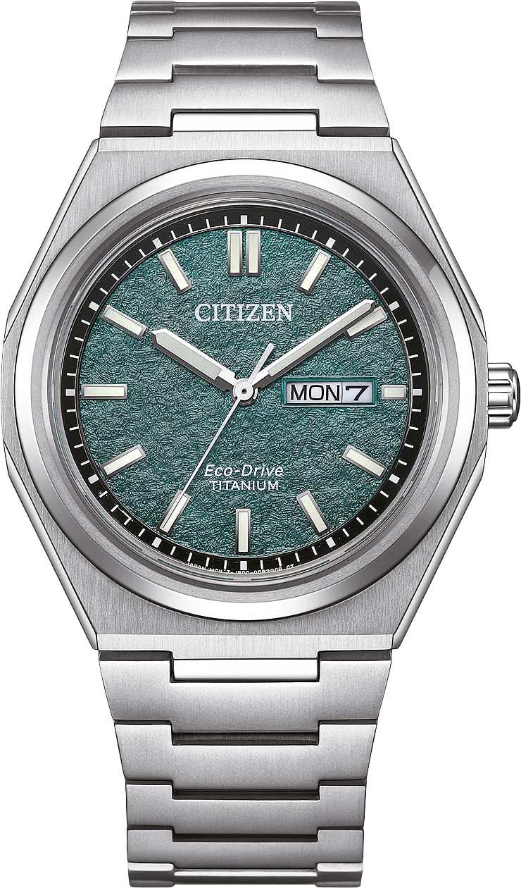 Citizen Super Titanium AW0130-85XC Men's Watch • Eco-Drive • Titanium