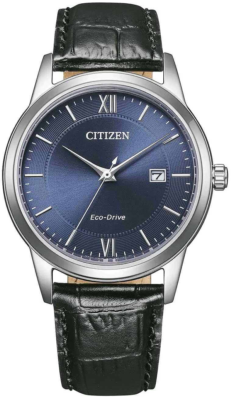 Citizen Eco-Drive AW1780-17L Men's Watch • Solar Powered • Elegant Leather Strap