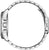 Citizen Herrenarmbanduhr, seitliche Ansicht mit Edelstahlgehäuse und -armband