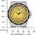 Citizen OF Collection AW1816-89X Men's Watch • Eco-Drive Solar • Yellow Dial
