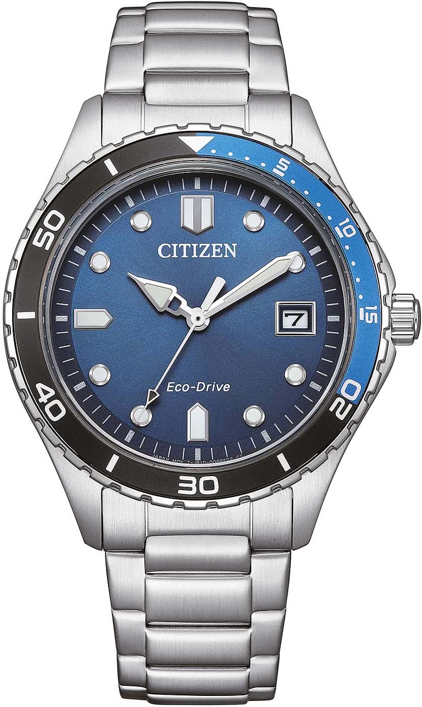 Citizen AW1821-89L Men's Watch • Eco-Drive • 10 Bar Water Resistant