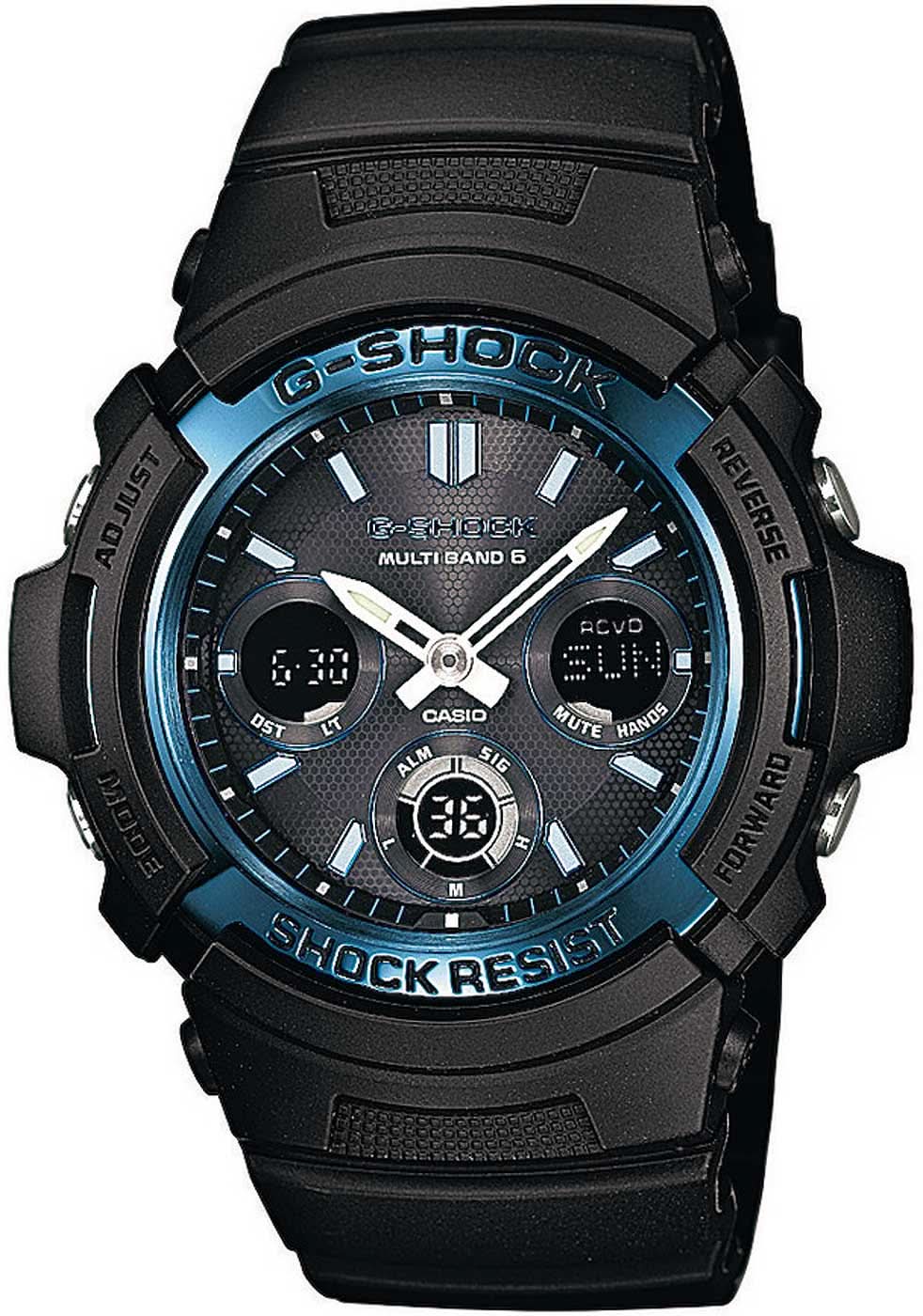 Casio G-Shock AWG-M100A-1AER Men's Watch • Tough Solar • Radio-Controlled