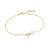 ANIA HAIE B043-01G Bracelet with Pearl Pendant
