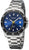 Regent BA-753 Men's Watch • 20 Bar Diver's Watch • Dark Blue