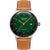 Bauhaus Dessau 2064-4 Herren Automatikuhr Grün • Made in Germany • Miyota 8215
