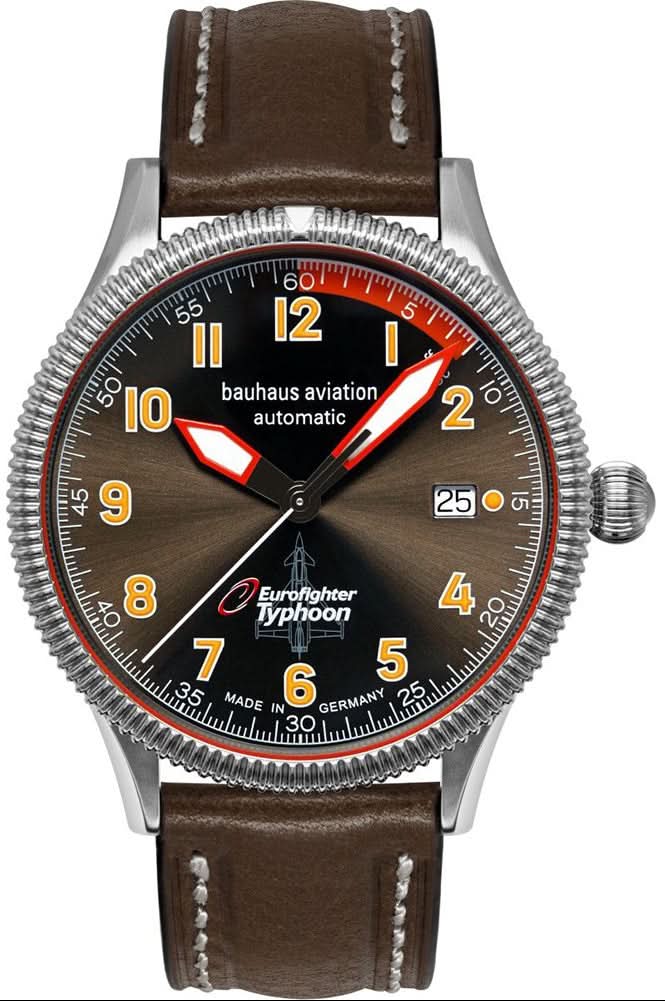 Bauhaus Aviation 2556-2 Men's Watch • Automatic • Sapphire Crystal