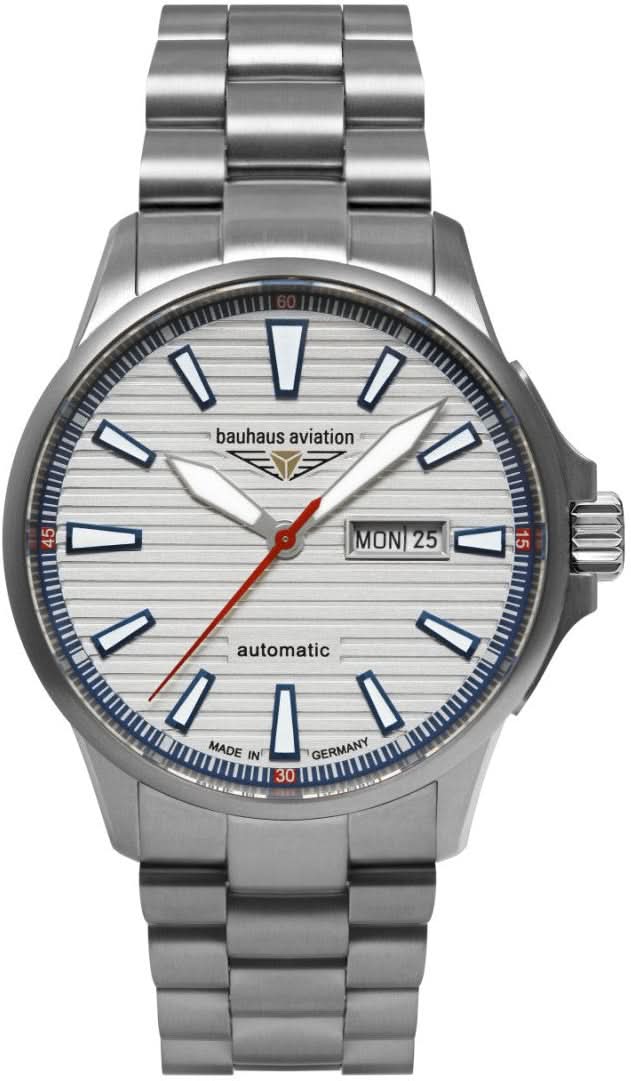 Bauhaus Aviation 2862M1 Men's Watch • Titanium Case • Automatic