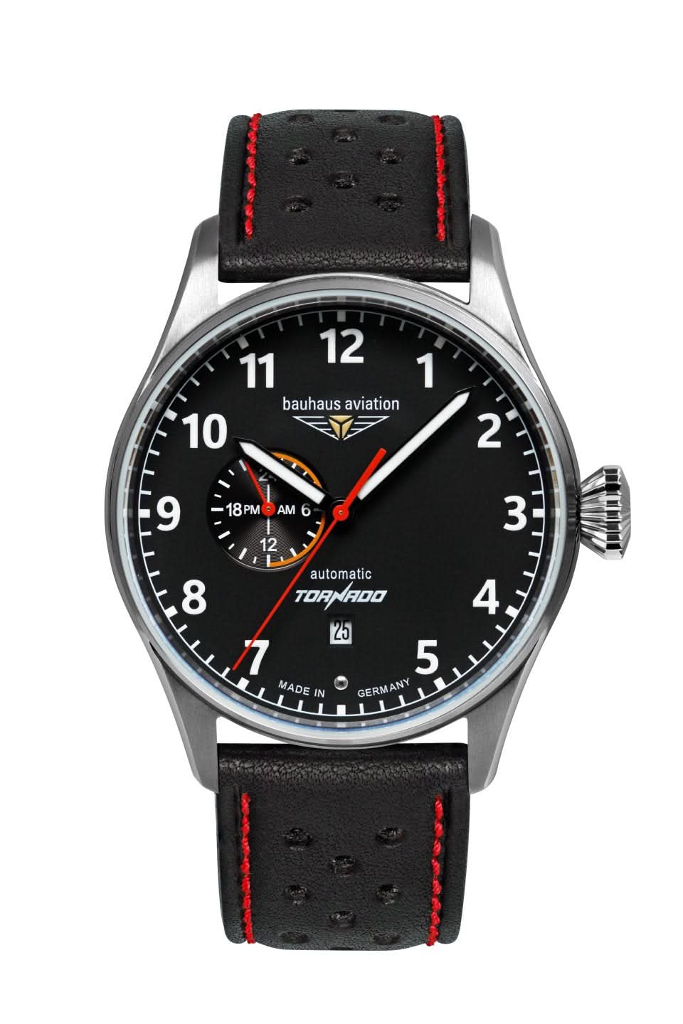 Bauhaus Aviation 2764-2 Men's Watch • Made in Germany • Automatic
