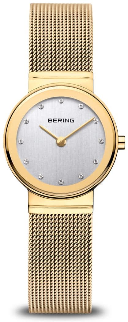 Bering Classic 10126-334 Women's Watch • Scratch-Resistant Sapphire Crystal • Fine Milanese Strap