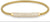 Arctic Pavé Golden Mesh Bangle with Sparkling Crystals - Elegant Stainless Steel Bracelet - BERING Model: 666-27-180