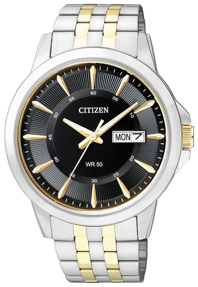 Citizen BF2018-52EE Men's Watch • Two-tone Design • Day-date Display