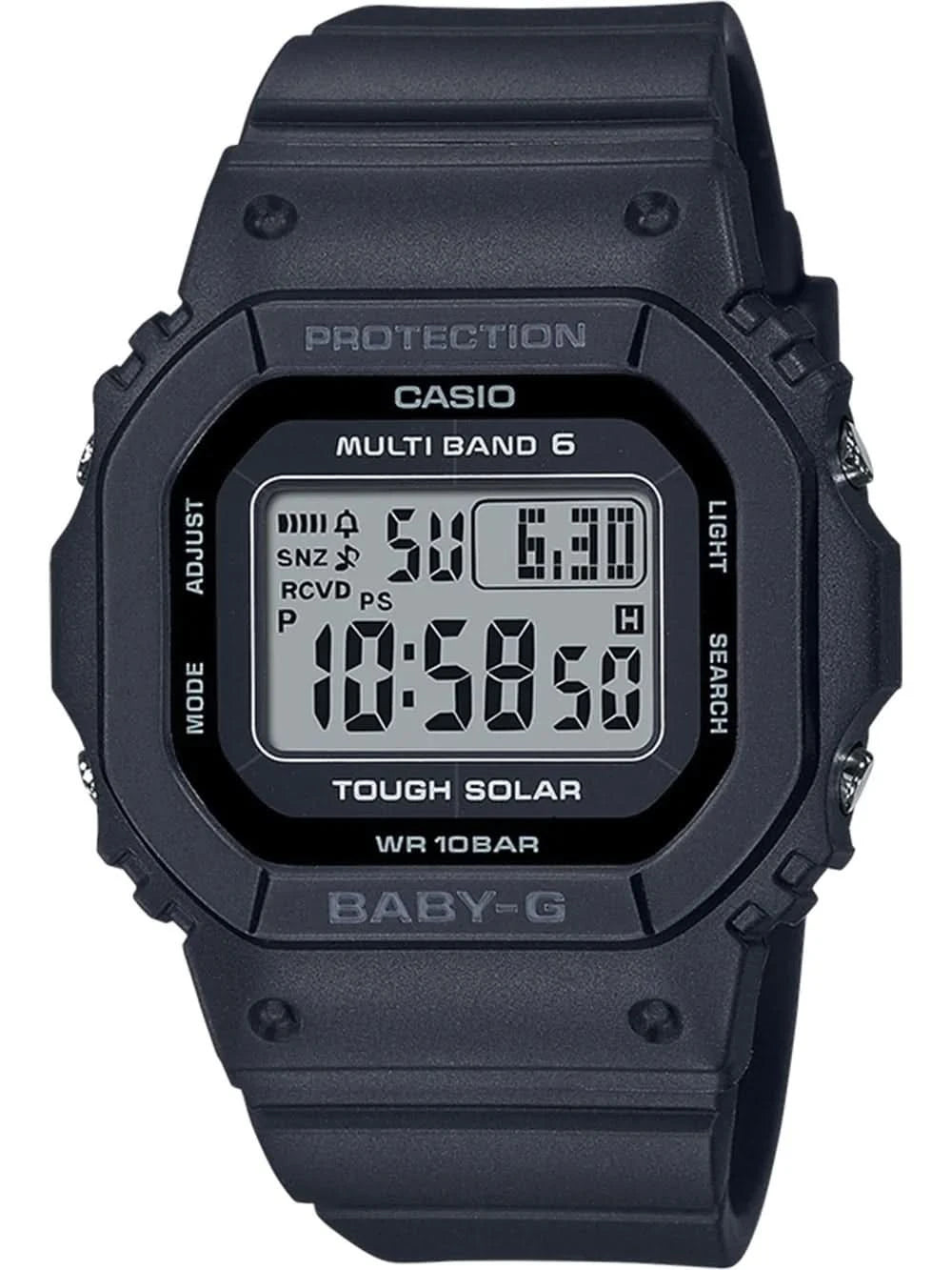 Casio Baby-G BGD-5650-1ER Ladies Watch • Tough Solar • Radio Controlled