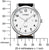 Citizen BI5070-06A Men's Watch • White Dial with Date • Black Genuine Leather Strap