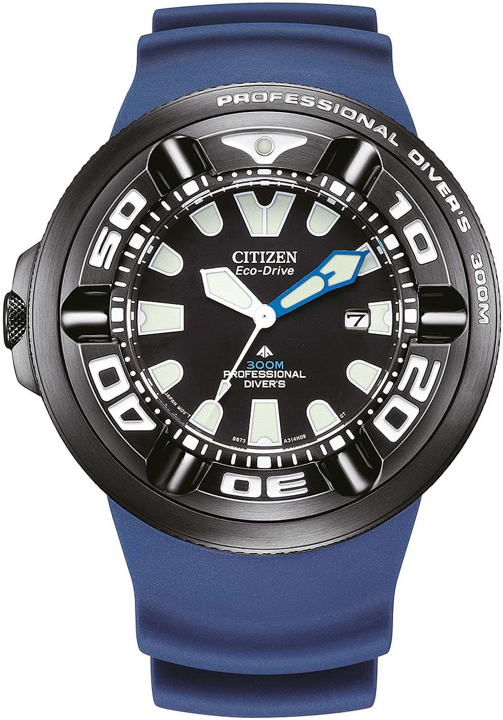 Citizen Promaster BJ8055-04E Men's Watch • 30bar Professional Diver • Eco-Drive