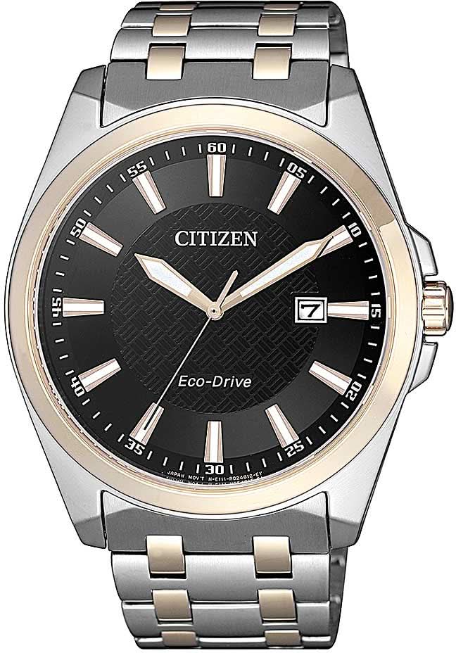 Citizen BM7109-89E Men's Watch • Eco-Drive Solar Powered • Scratch-resistant Sapphire Crystal