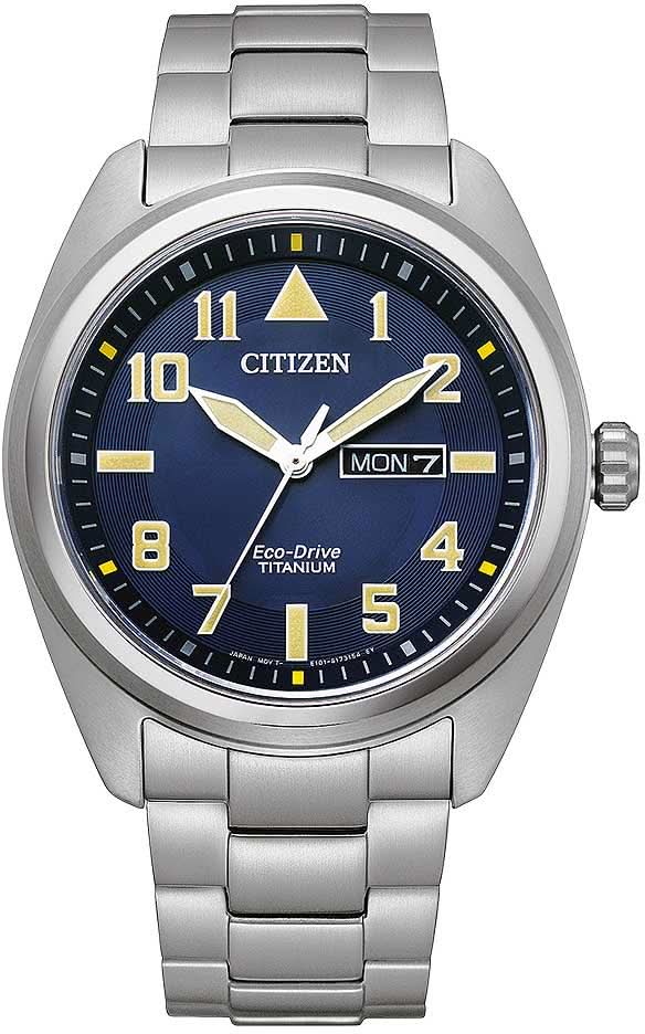 Citizen BM8560-88LE Men's Watch • Eco-Drive Movement • Super Titanium