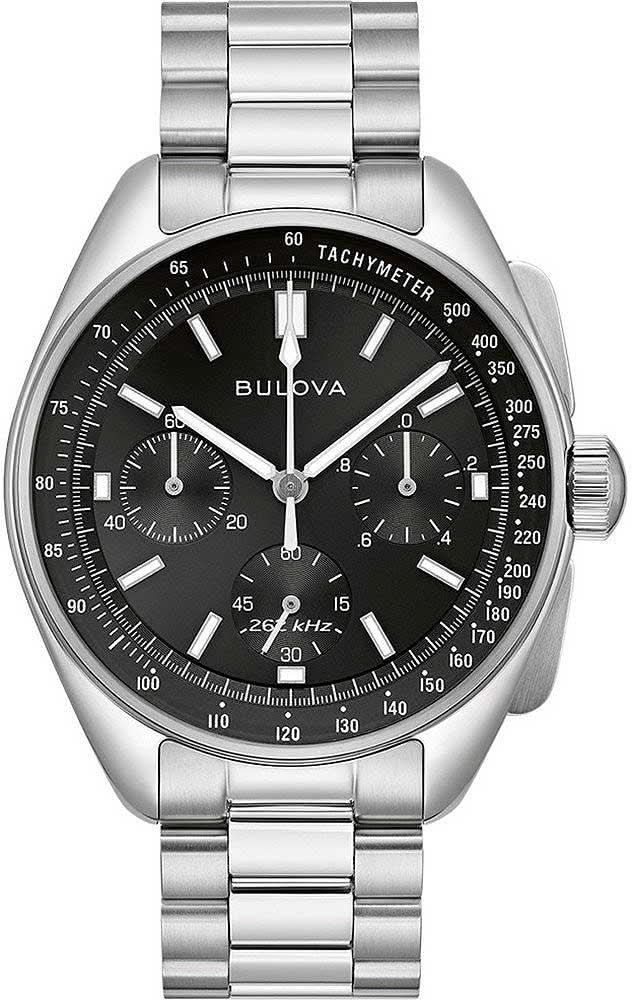 Bulova Lunar Pilot 96K111 Men's Watch • 262 kHz Quartz Movement • Apollo 15 Heritage
