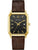 Bulova Tony Bennett 97B235 Herren Armbanduhr Schwarz • Saphirglas mit Antireflex • Vergoldetes Edelstahlgehäuse