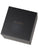 Bulova Schmuckbox, schwarze Klappbox mit Bulova Schriftzug