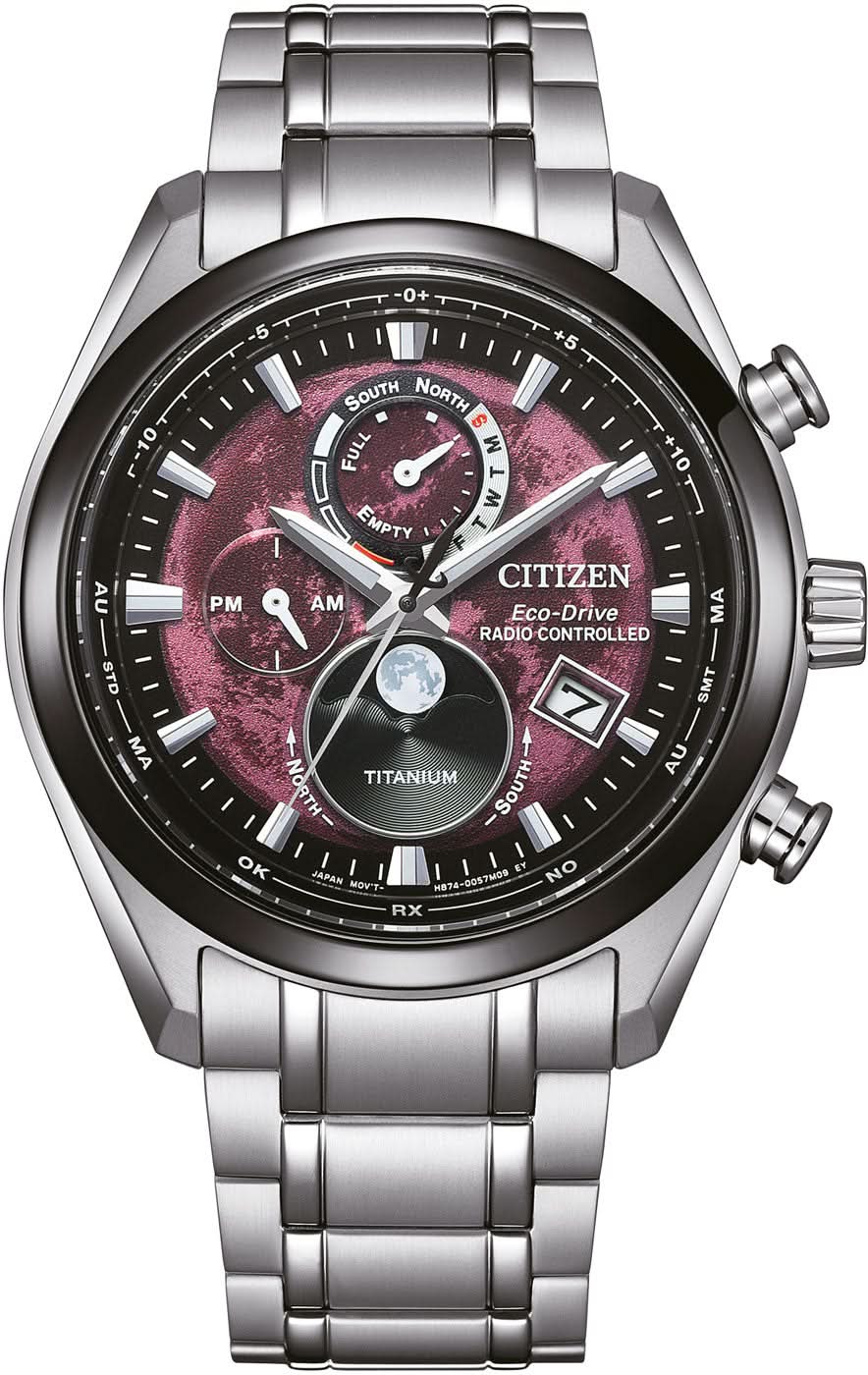 Citizen Tsuki-yomi BY1018-80X Men's Watch • Moon Phase • Solar