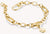 Link Charm Bracelet, gold plated - Thomas Sabo Model: C1203-413-39-L17