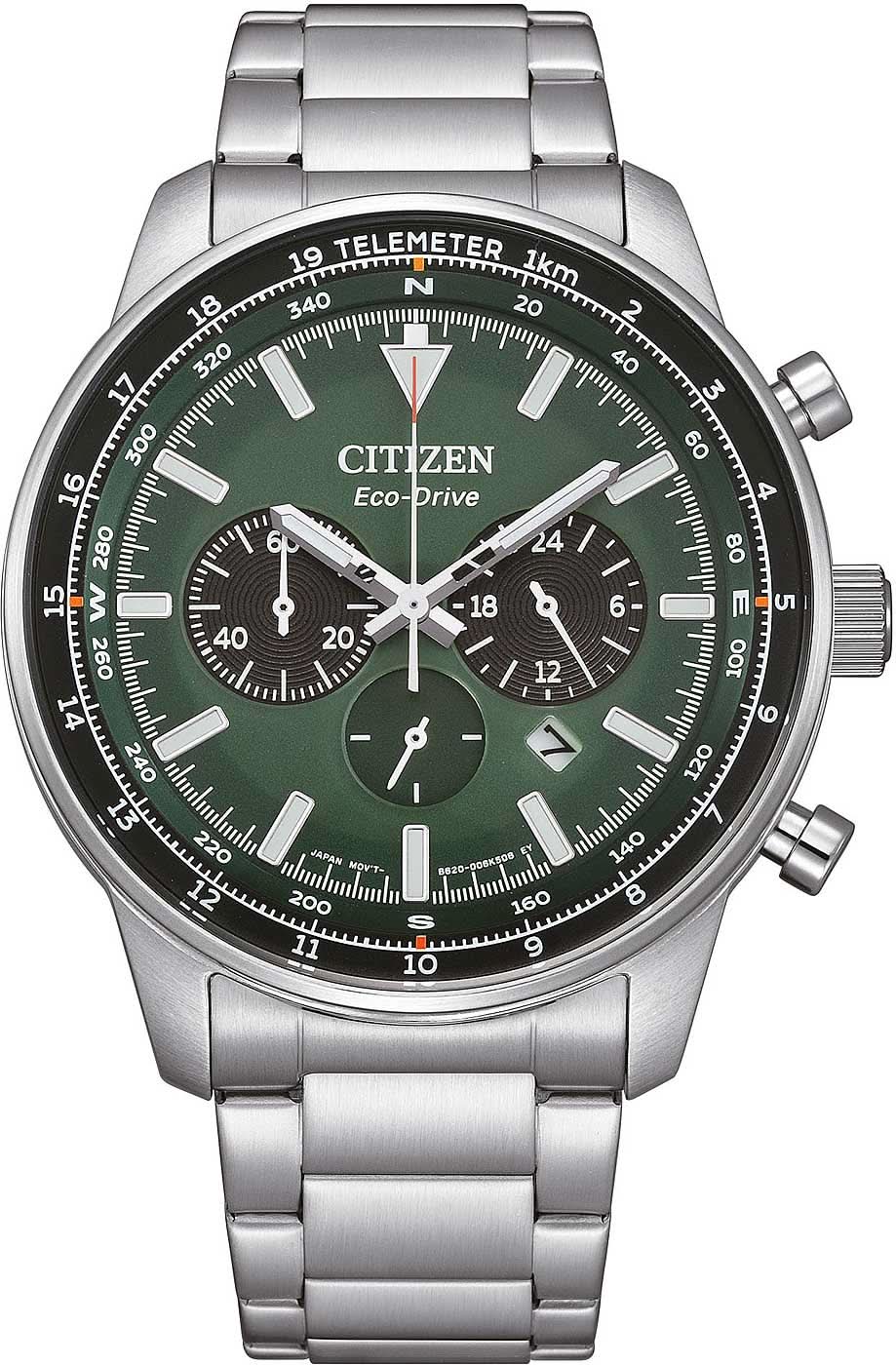 Citizen CA4500-91X Men's Watch • Eco-Drive Solar Powered • Chronograph