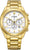 Citizen CA4592-85A Men's Watch • Eco-Drive Solar Powered • Gold-Plated Chronograph