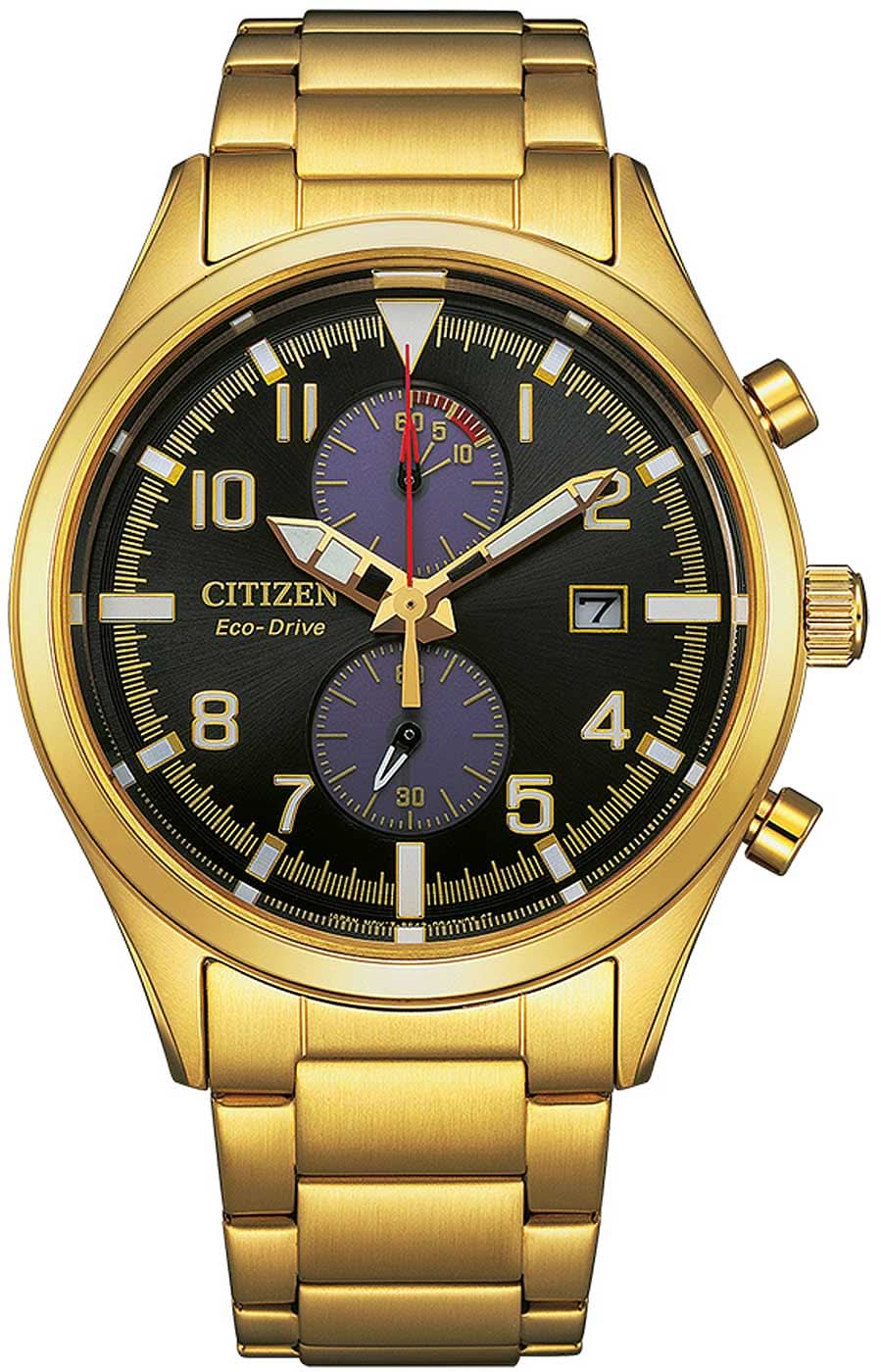 Citizen CA7022-87E Men's Watch • Eco-Drive Solar • Stainless Steel
