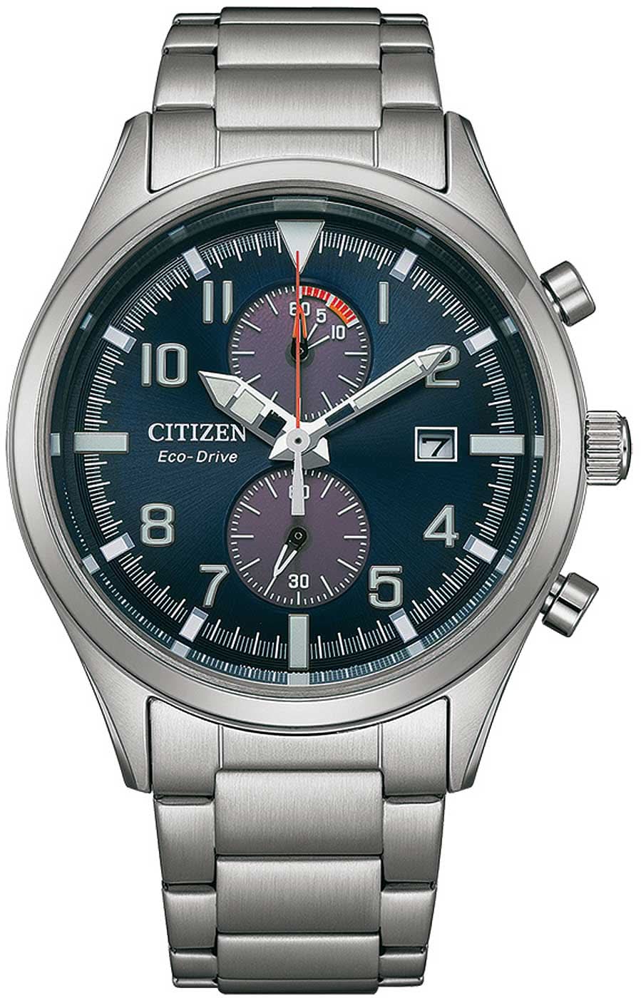 Citizen CA7028-81L Watch • Stainless Steel Link Bracelet • Fold-Over Clasp
