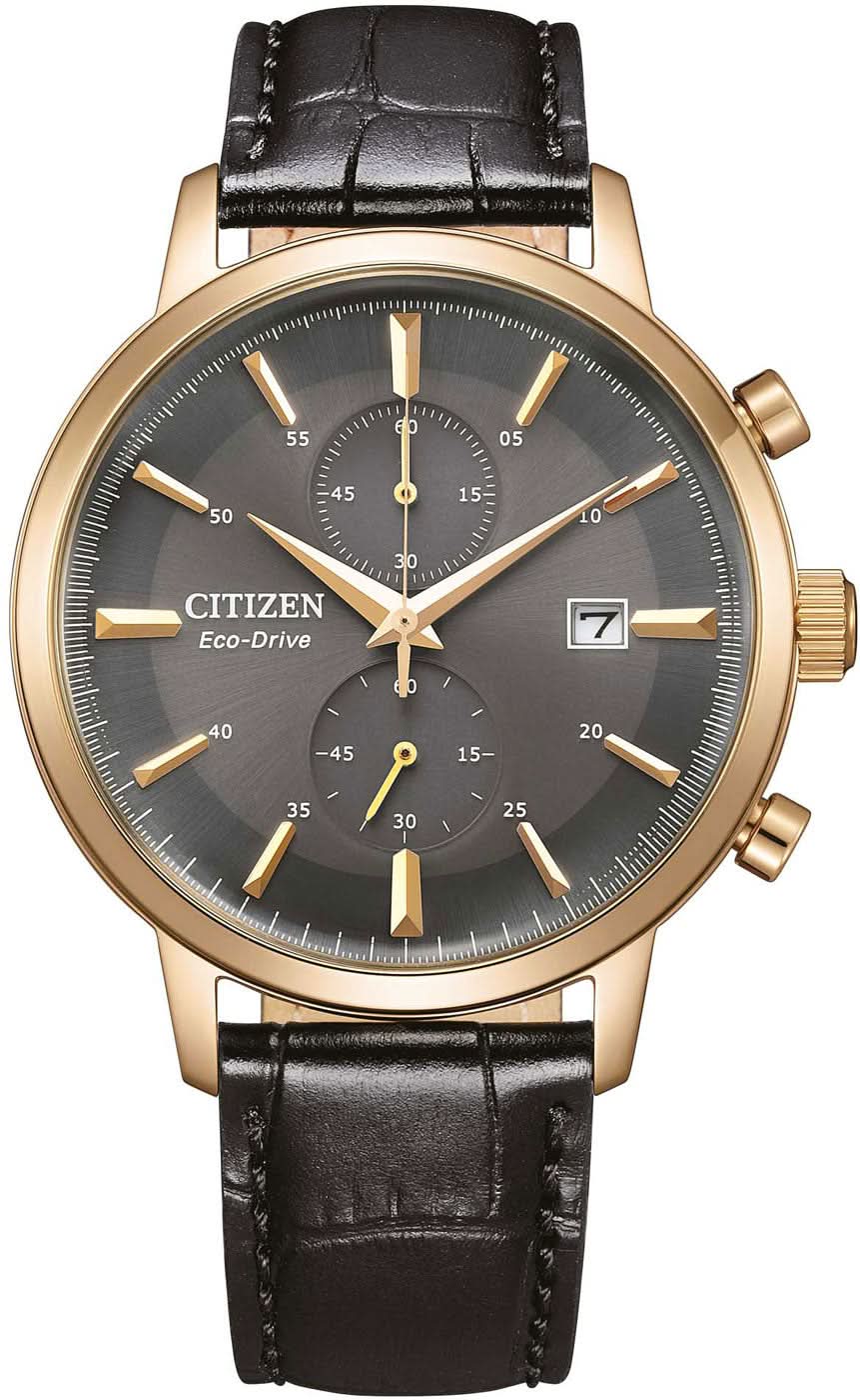 Citizen CA7067-11H Men's Watch • Eco-Drive Solar Powered • Classic Chronograph