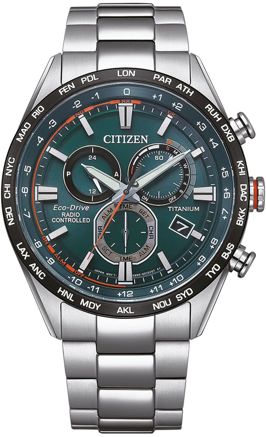 Citizen CB5946-82X Men's Watch • Eco-Drive • Super Titanium