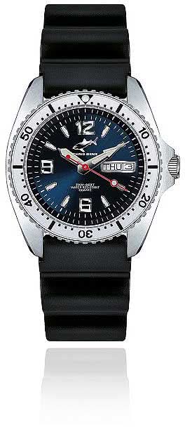 Chris Benz One Medium CBM-B-KB-SI Women's Watch • 200m Water Resistant • Sapphire Crystal