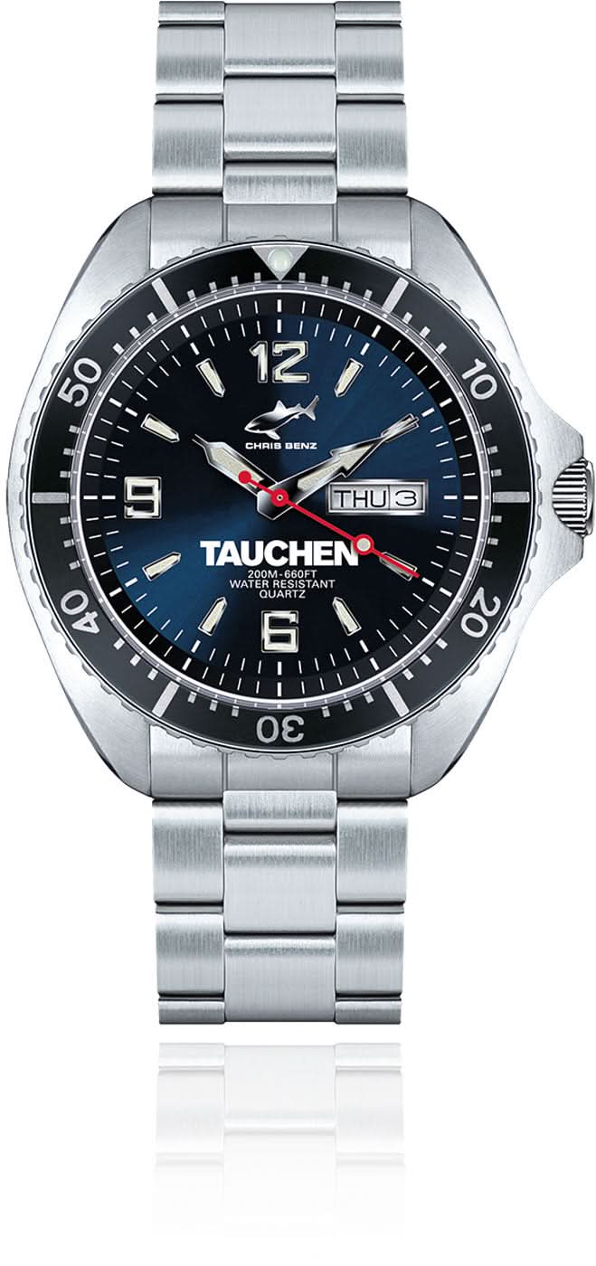 Chris Benz One CBO-BT-MB Men's Watch • 200m Water Resistant • Sapphire Crystal