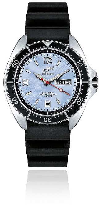 Chris Benz One CBO-H-KB-SW Men's Watch • 200m Water Resistant • Sapphire Crystal