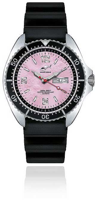 Chris Benz One CBO-R-KB-SW Men's Watch • 200m Water Resistant • Shark Proof