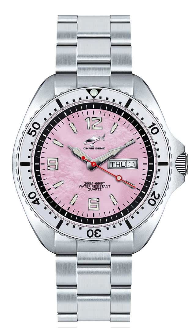Chris Benz One CBO-R-MB-SI Men's Watch • 200m Water Resistant • Sapphire Crystal