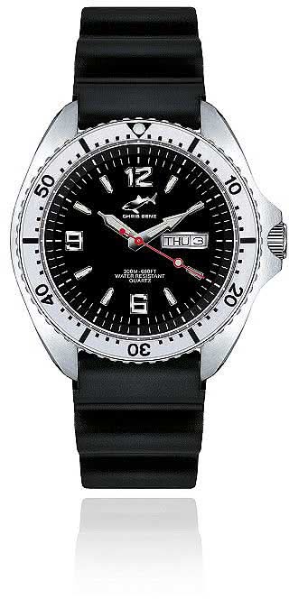 Chris Benz One CBO-S-KB-SI Men's Watch • 200m Water Resistant • Sapphire Crystal