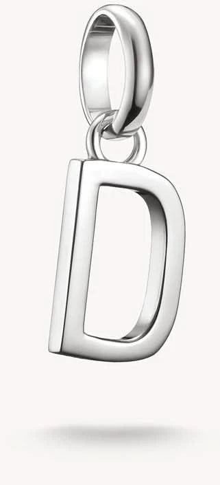 Charm Pendant, Letter D - Thomas Sabo Model: CC1210-001-21