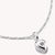 Charm pendant, heart with engraved star and lab-grown ruby - Thomas Sabo Model: CC1234-011-10