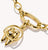 Thomas Sabo Charm Pendant, Lovebirds, in silver, gold plated