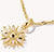 Thomas Sabo Charm Pendant, Sun with white gemstones, made of silver, gold-plated - Thomas Sabo Model: CC1246-414-14