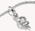 Thomas Sabo Charm Pendant, Snake with White Gemstone, made of Silver