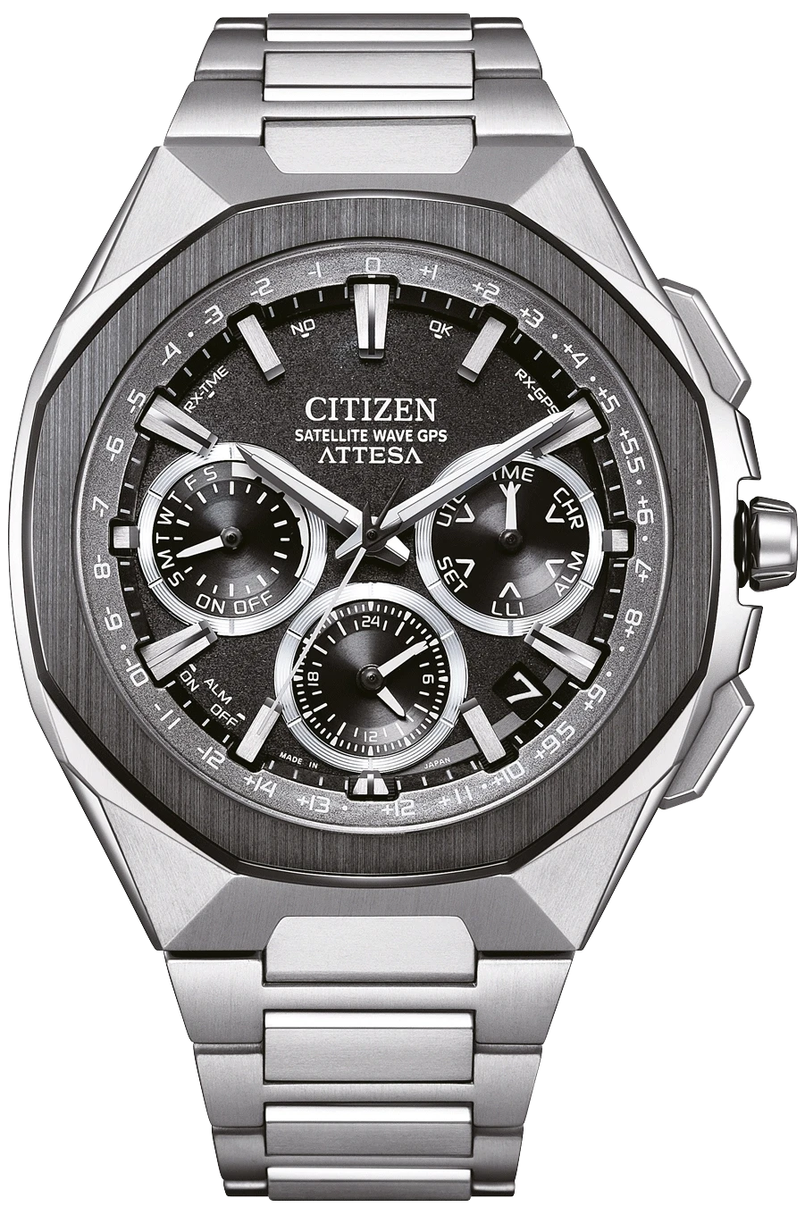 Citizen CC4104-53E Men's Watch • Satellite Wave GPS • Super Titanium