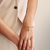 Charm pendant, crown with white gemstones, made of silver, gold plated - Thomas Sabo Model: CC1247-414-14