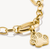 Charm pendant, paw with white gemstones, made of silver, gold-plated - Thomas Sabo Model: CC1259-414-14