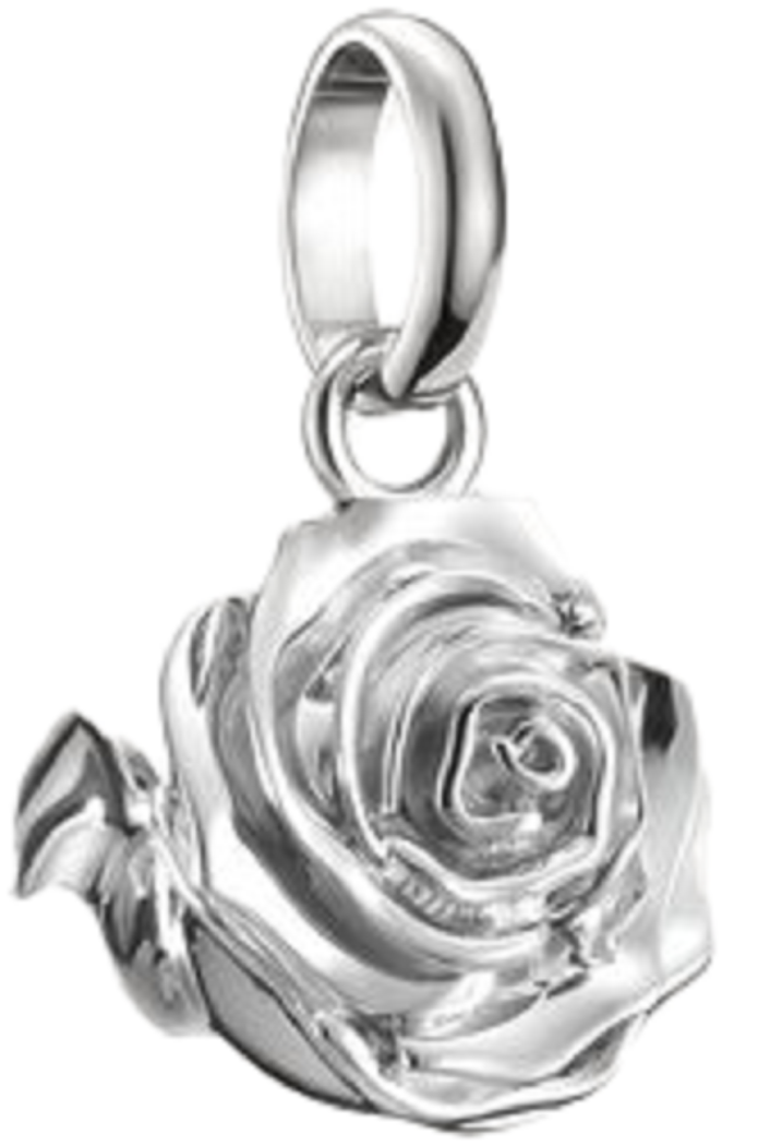 Charm Pendant, Rose Blossom in Silver - Thomas Sabo Model: CC1263-001-21