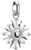 Charm pendant, sun with white gemstones, made of silver - Thomas Sabo Model: CC1246-051-14