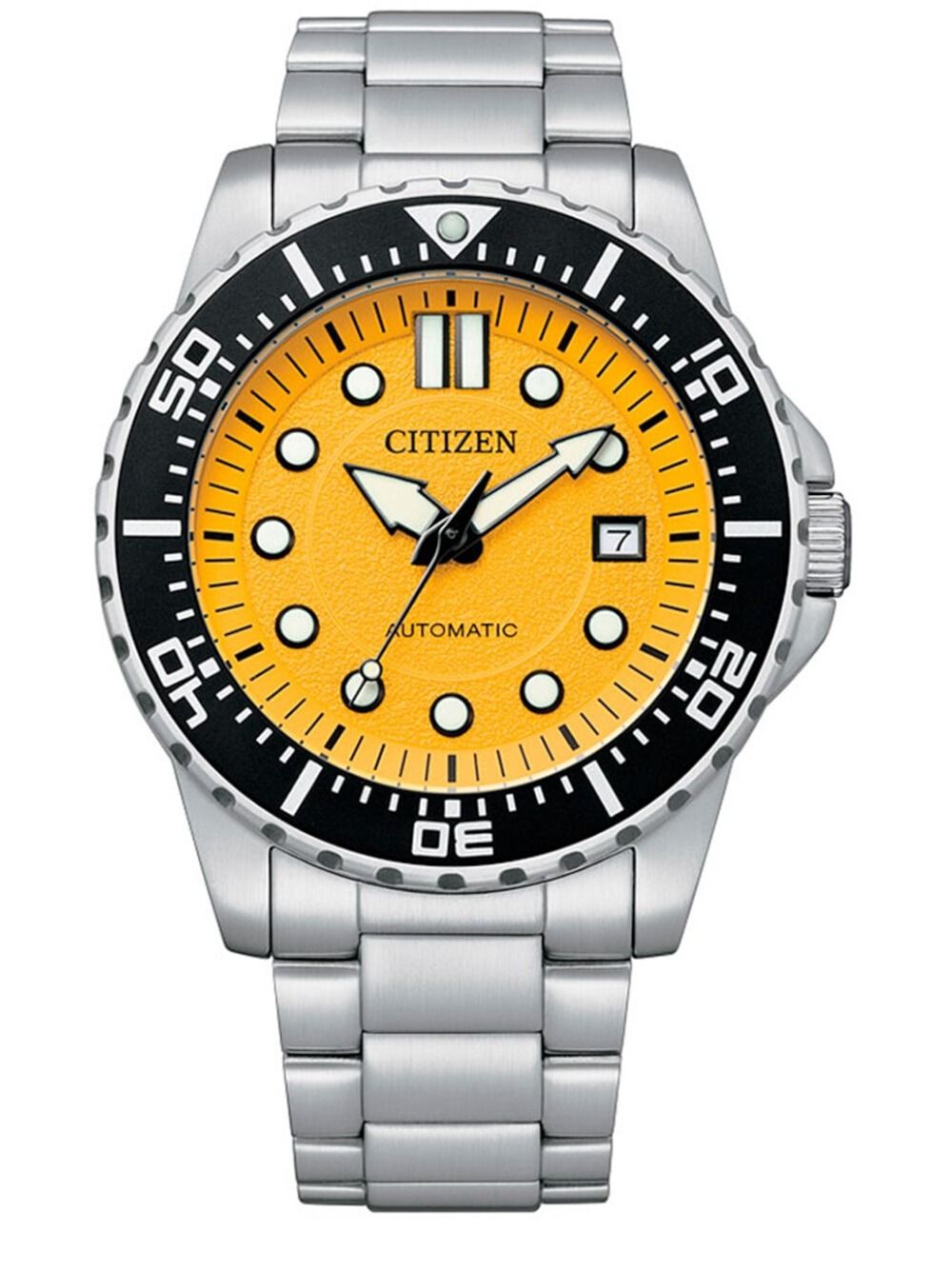 Citizen Classic Sport NJ0170-83Z Herrenuhr Automatik Gelb • Kaliber 8210 Automatikwerk • Mineralglas
